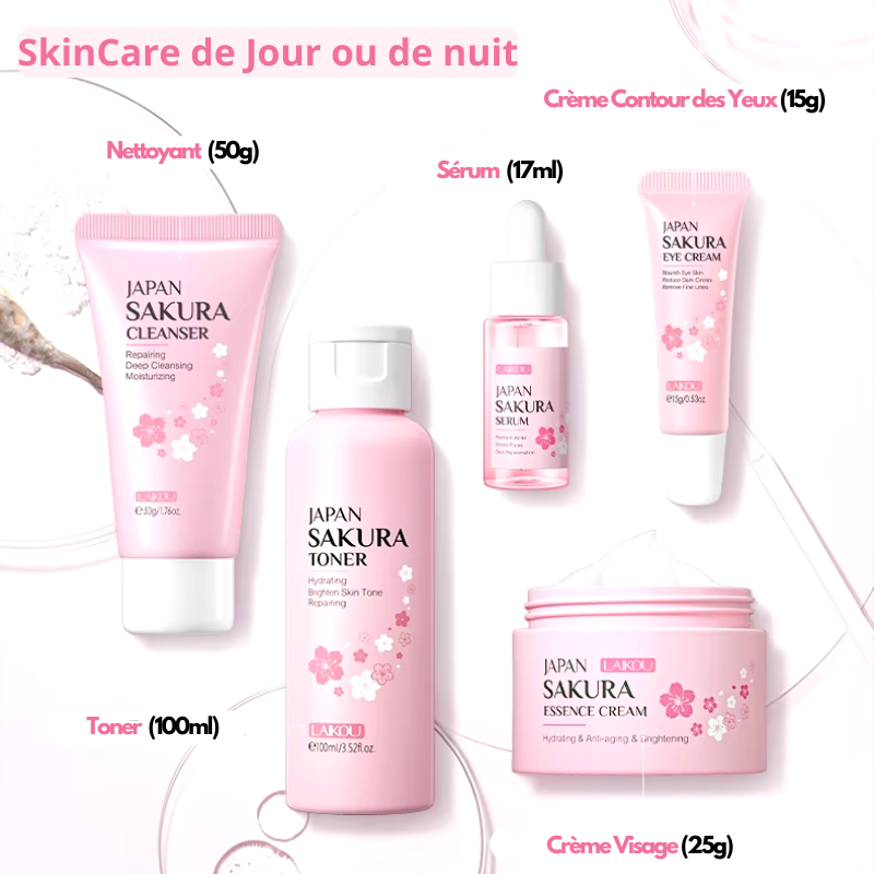 Coffret Soin Visage Sakura
